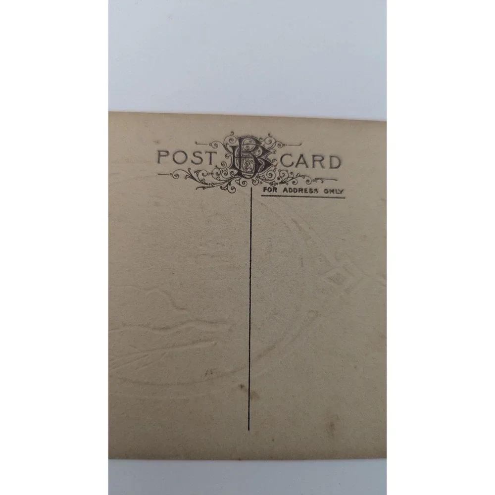 Vintage B.B. London Christmas Greeting Postcard Winter Scene Series X 53 Germany